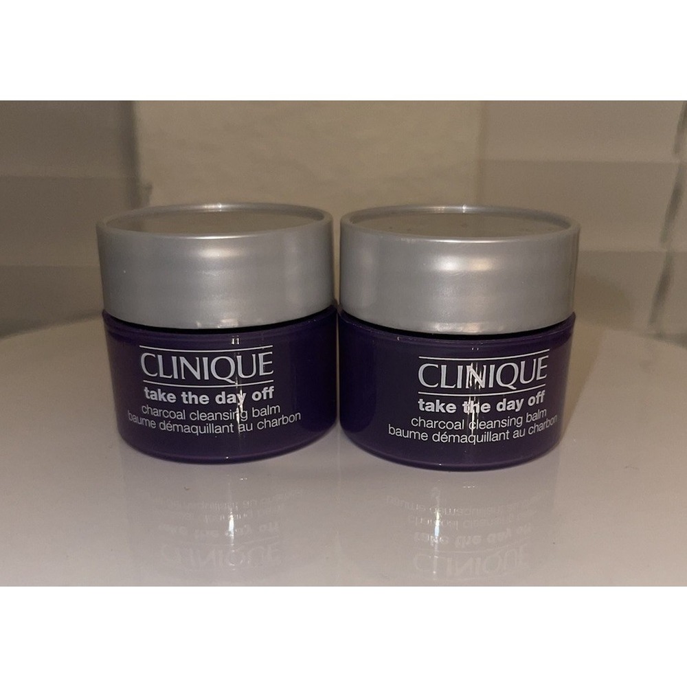 Clinique Take The Day‎ Off Charcoal Cleansing Balm 0.5oz 15ml - Makeup Remover 2